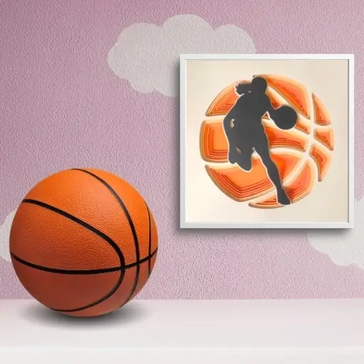 Košarkarica 3D slika