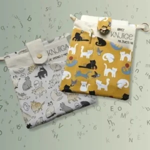 Mačke torbice za knjigo za knjigoljube