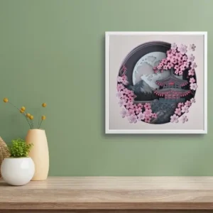 Japonski vrt 3D slika za dom